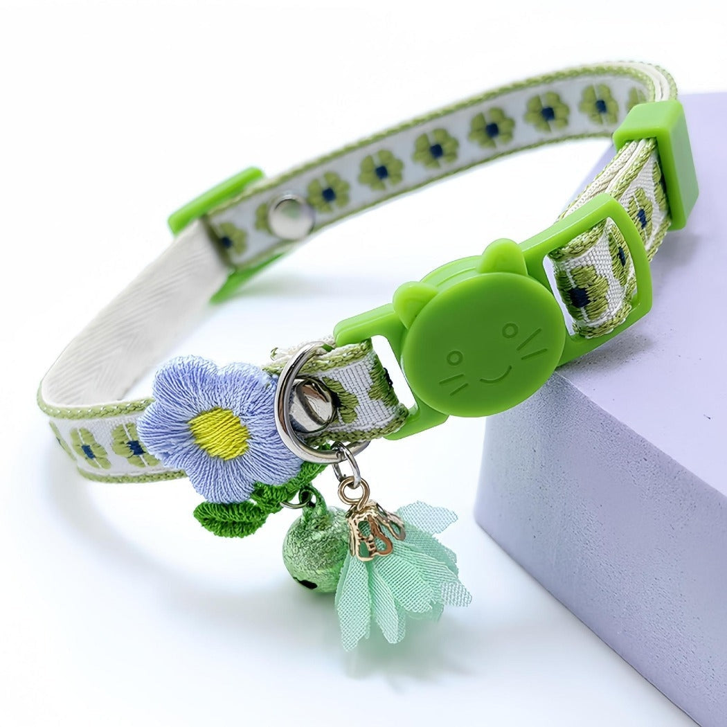Mokka - Collier pour chat Charme Floral